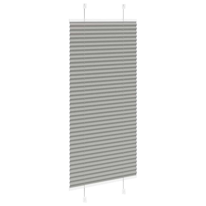 Jaluzea plisată Antracit 60x100 cm Lățime țesătură 59,4 cm WALTI