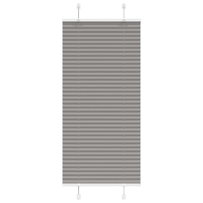 Jaluzea plisată Antracit 65x100 cm Lățime țesătură 64,4 cm WALTI