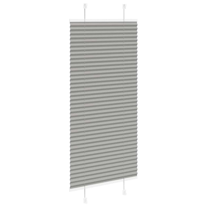 Jaluzea plisată Antracit 65x100 cm Lățime țesătură 64,4 cm WALTI