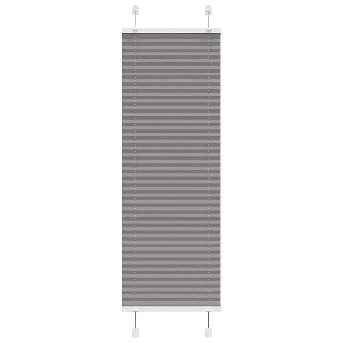 Jaluzea plisată Antracit 40x150 cm Lățime țesătură 39,4 cm WALTI