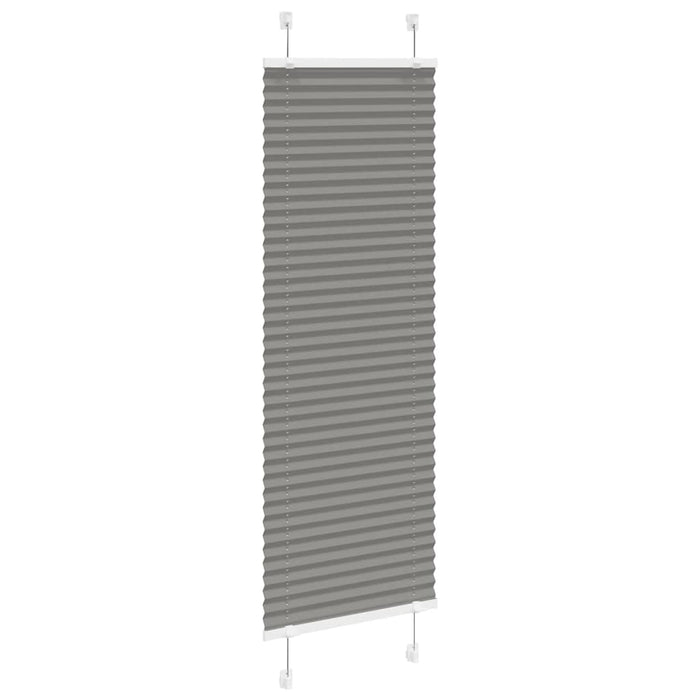 Jaluzea plisată Antracit 40x150 cm Lățime țesătură 39,4 cm WALTI
