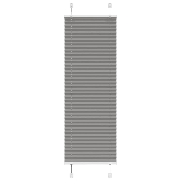 Jaluzea plisată Antracit 50x150 cm Lățime țesătură 49,4 cm WALTI