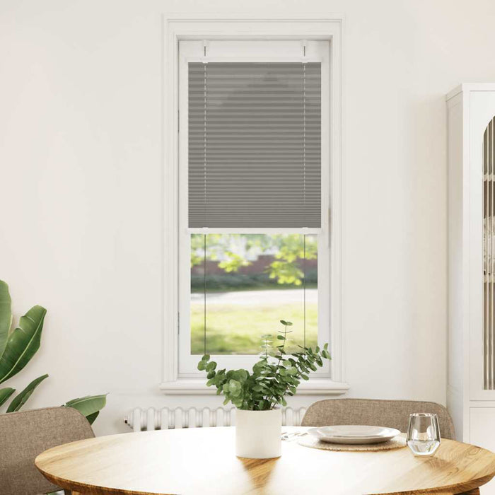 Jaluzea plisată Antracit 50x150 cm Lățime țesătură 49,4 cm WALTI