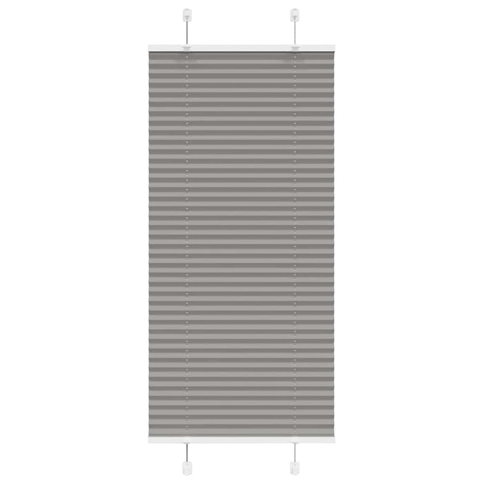Jaluzea plisată Antracit 55x150 cm Lățime țesătură 54,4 cm WALTI