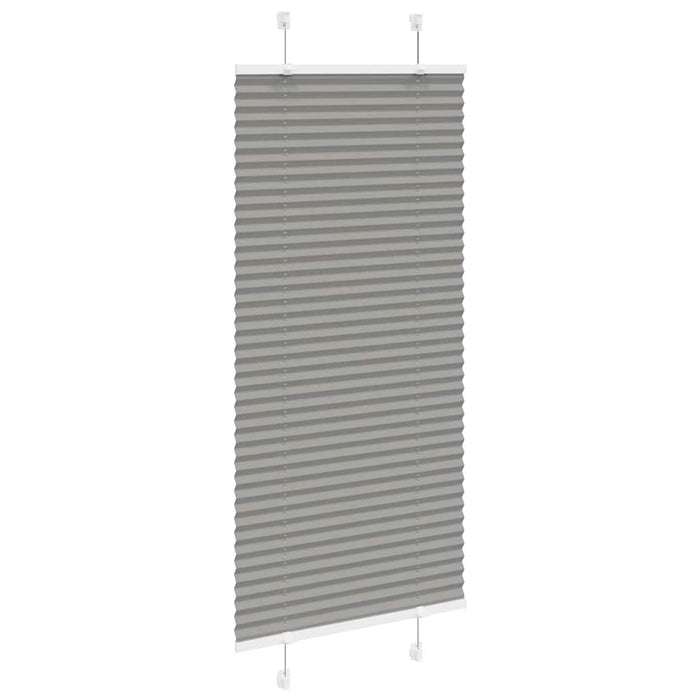 Jaluzea plisată Antracit 55x150 cm Lățime țesătură 54,4 cm WALTI