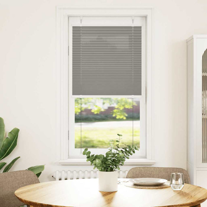 Jaluzea plisată Antracit 60x150 cm Lățime țesătură 59,4 cm WALTI