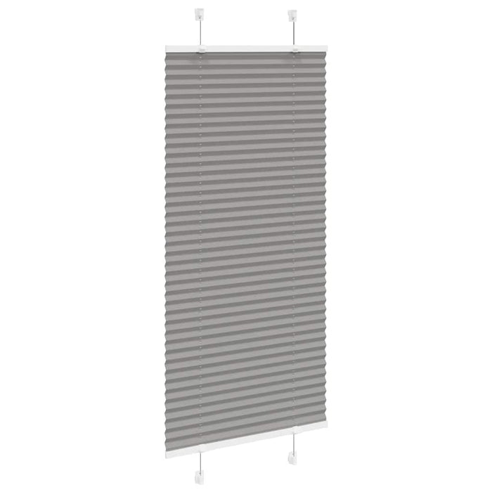 Jaluzea plisată Antracit 65x150 cm Lățime țesătură 64,4 cm WALTI