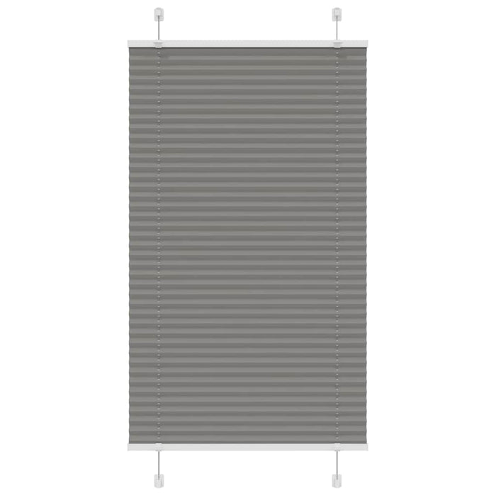 Jaluzea plisată Antracit 70x150 cm Lățime țesătură 69,4 cm WALTI