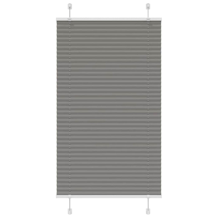Jaluzea plisată Antracit 80x150 cm Lățime țesătură 79,4 cm WALTI