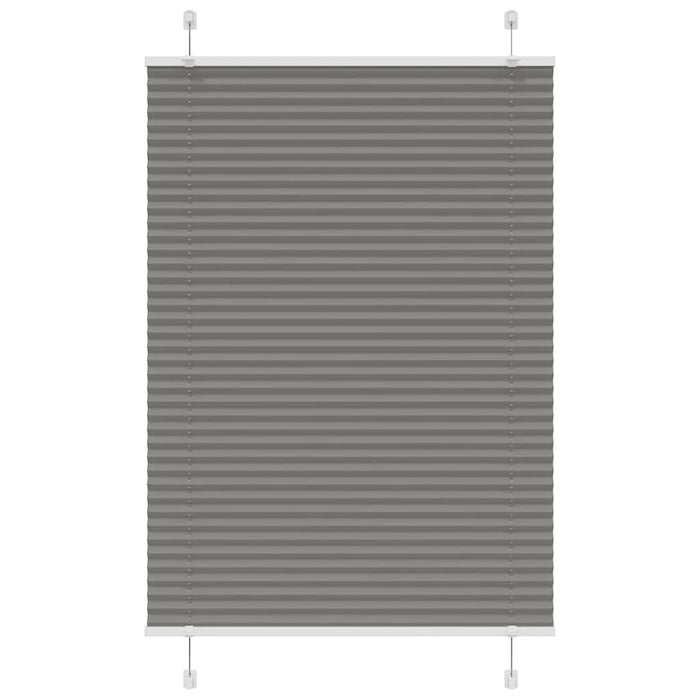 Jaluzea plisată Antracit 100x150 cm Lățime țesătură 99,4 cm WALTI