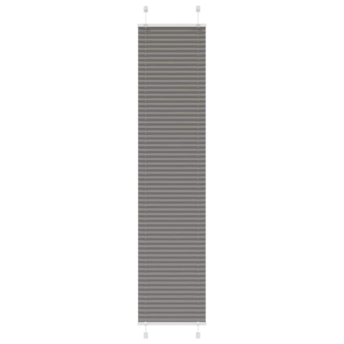 Jaluzea plisată Antracit 40x200 cm Lățime țesătură 39,4 cm - WALTI WALTI