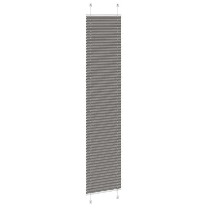 Jaluzea plisată Antracit 40x200 cm Lățime țesătură 39,4 cm - WALTI WALTI