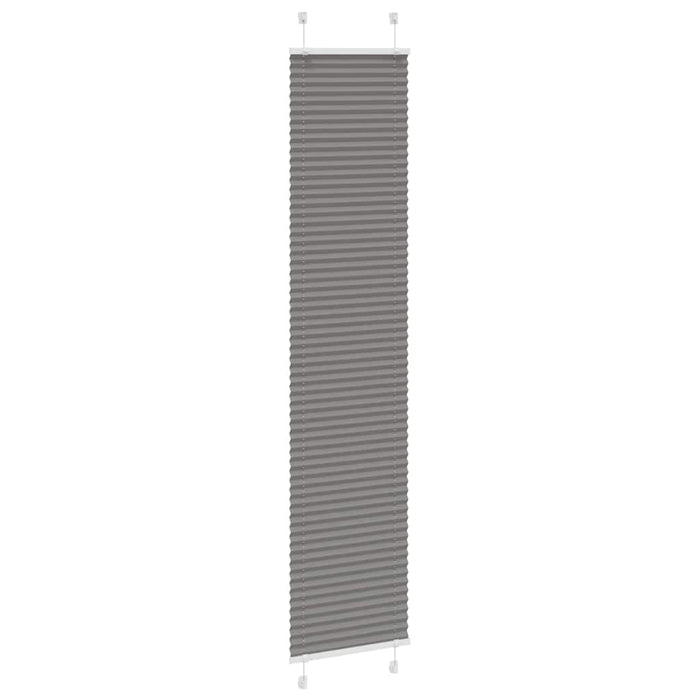 Jaluză plisată Antracit 50x200 cm Lățime țesătură 49,4 cm - WALTI WALTI