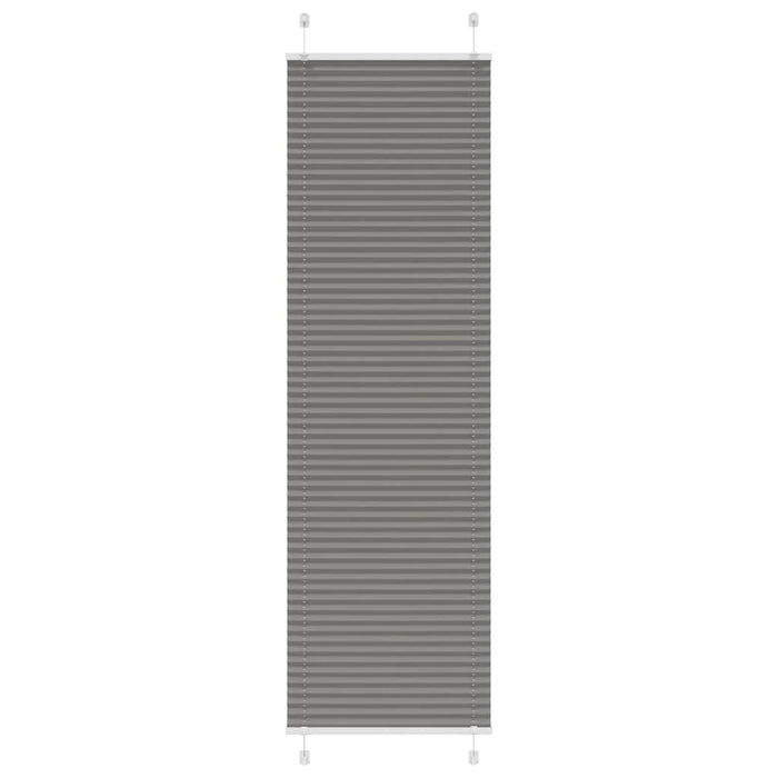 Jaluză plisată Antracit 55x200 cm Lățime țesătură 54,4 cm - WALTI WALTI
