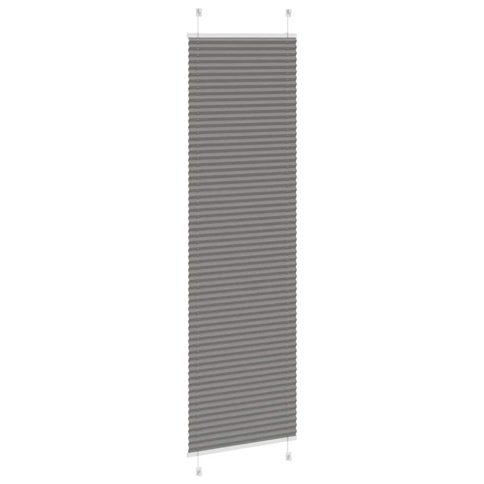 Jaluză plisată Antracit 65x200 cm Lățime țesătură 64,4 cm - WALTI WALTI