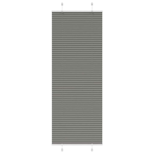 Jaluză plisată Antracit 80x200 cm Lățime țesătură 79,4 cm - WALTI WALTI