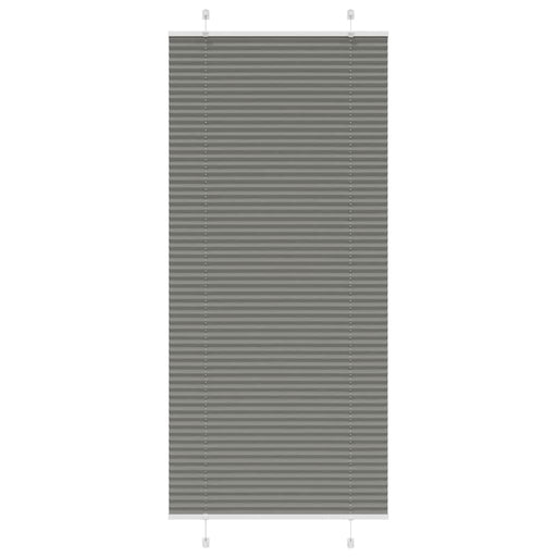 Jaluzea plisată Antracit 95x200 cm Lățime țesătură 94,4 cm - WALTI WALTI