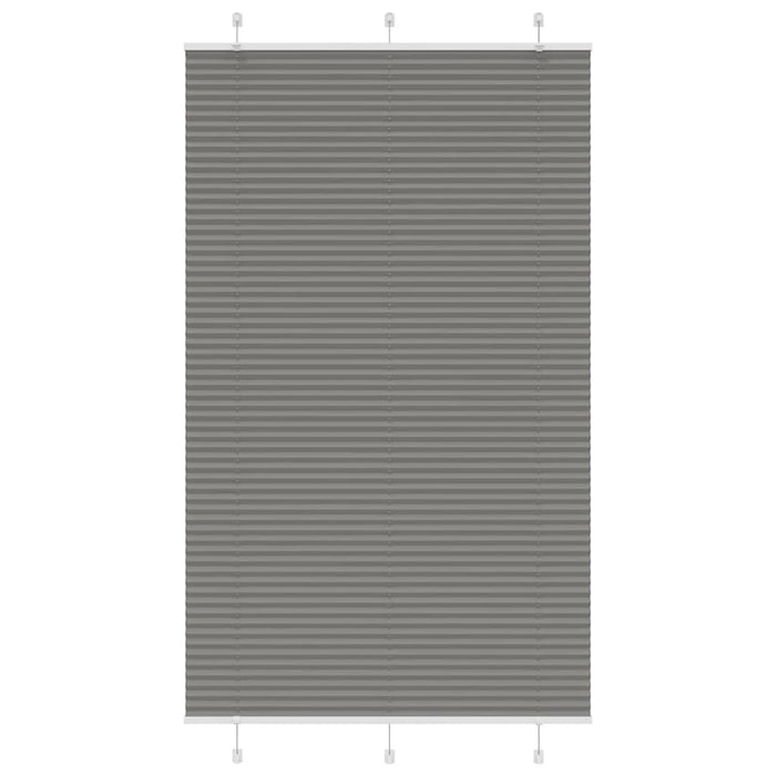 Jaluzea plisată Antracit 115x200 cm Lățime țesătură 114,4 cm WALTI