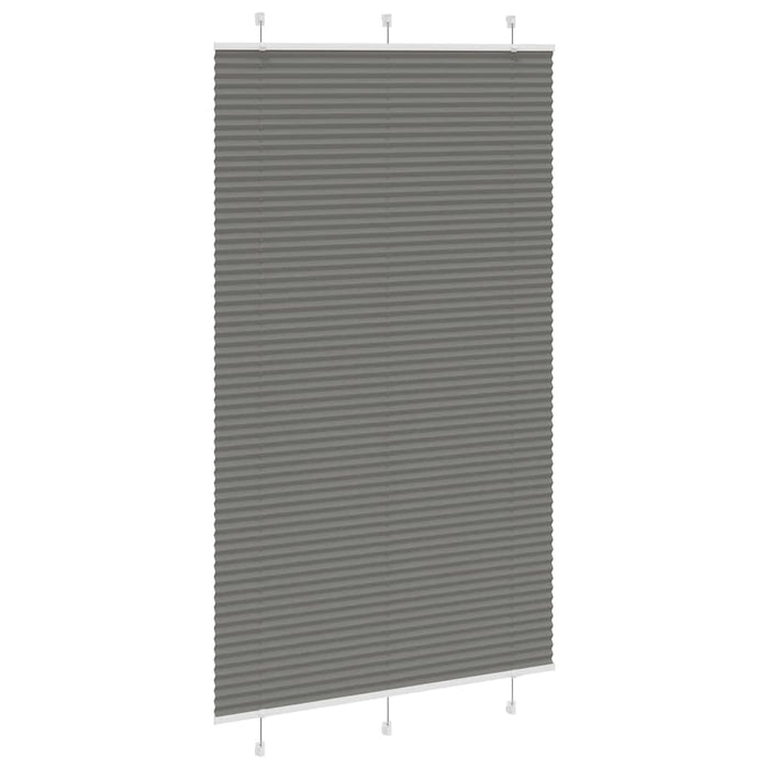 Jaluzea plisată Antracit 120x200 cm Lățime țesătură 119,4 cm WALTI