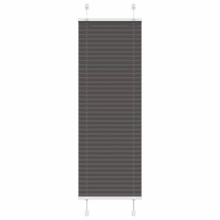 Jaluzea plisată negru 50x100 cm Lățime țesătură 49,4cm poliester WALTI