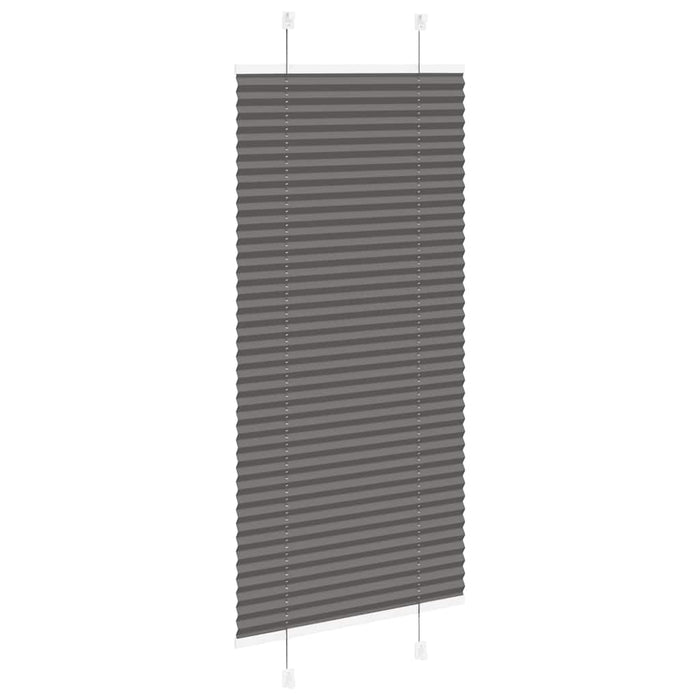 Jaluzea plisată negru 60x100 cm Lățime țesătură 59,4cm poliester WALTI