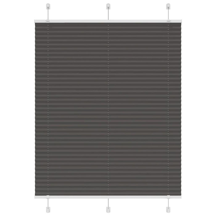 Jaluzea plisată negru 110x100 cm Lățime țesătură 109,4 cm WALTI