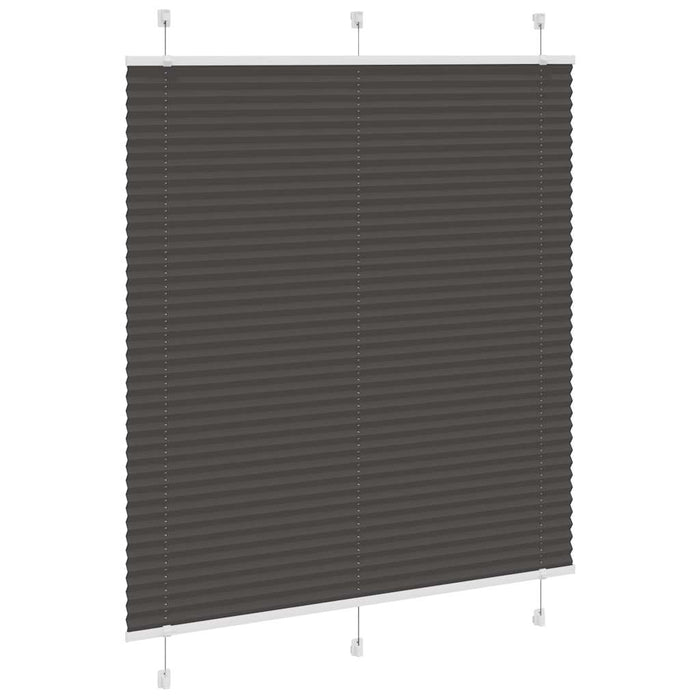 Jaluzea plisată negru 115x100 cm Lățime țesătură 114,4 cm WALTI