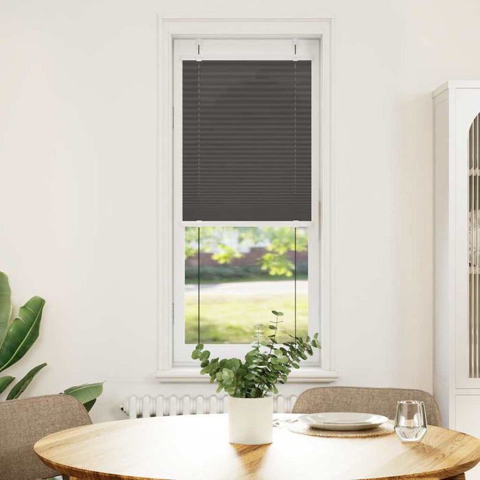 Jaluzea plisată negru 40x150 cm Lățime țesătură 39,4cm poliester WALTI