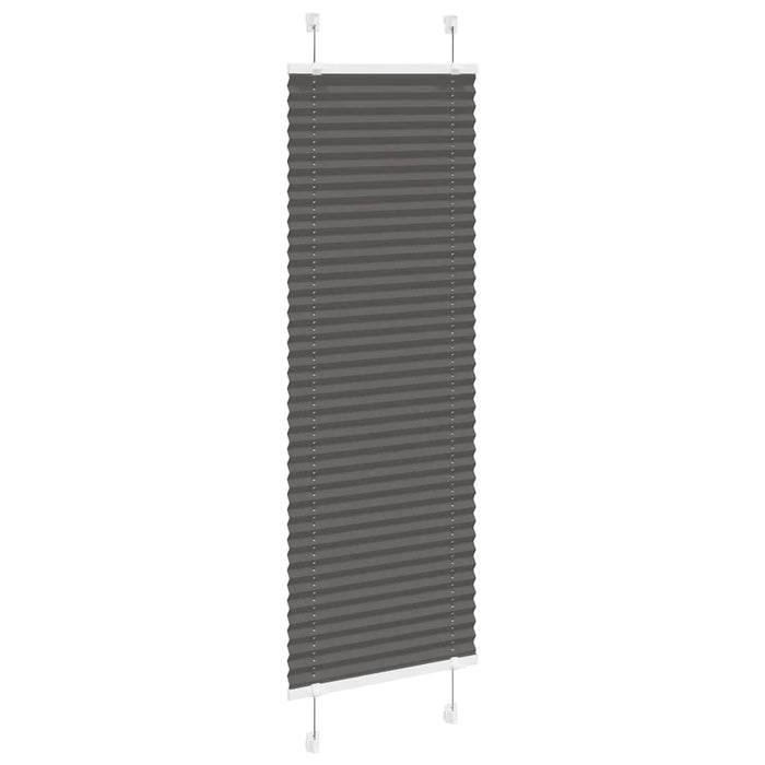 Jaluzea plisată negru 40x150 cm Lățime țesătură 39,4cm poliester WALTI