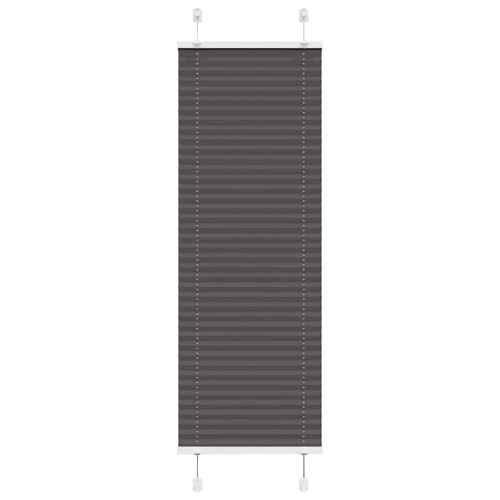 Jaluzea plisată negru 45x150 cm Lățime țesătură 44,4cm poliester WALTI