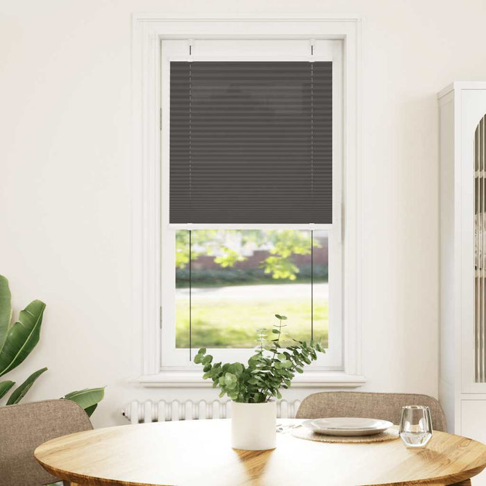 Jaluzea plisată negru 65x150 cm Lățime țesătură 64,4cm poliester WALTI