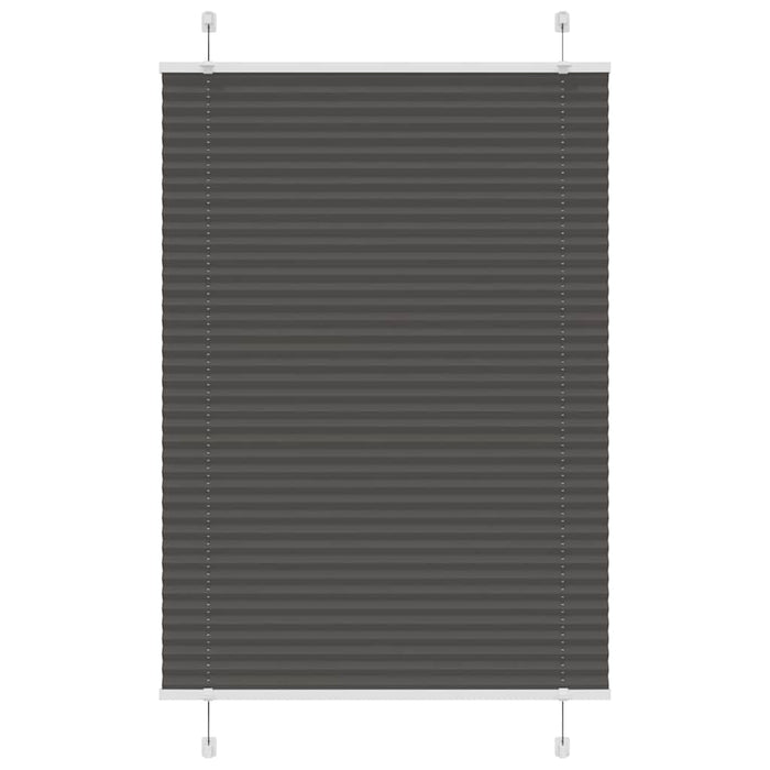 Jaluzea plisată negru 85x150 cm Lățime țesătură 84,4cm poliester WALTI