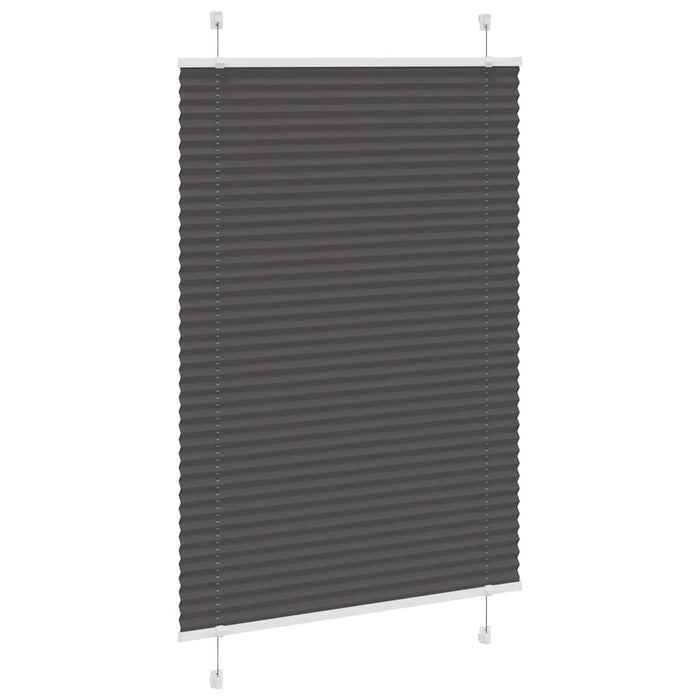 Jaluzea plisată negru 100x150cm Lățime țesătură 99,4cm poliester WALTI
