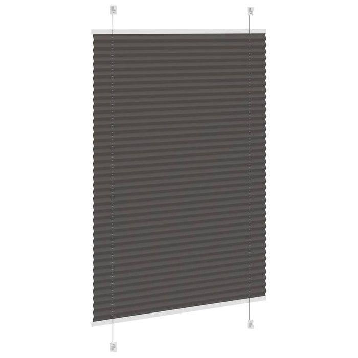 Jaluzea plisată negru 100x150cm Lățime țesătură 99,4cm poliester WALTI