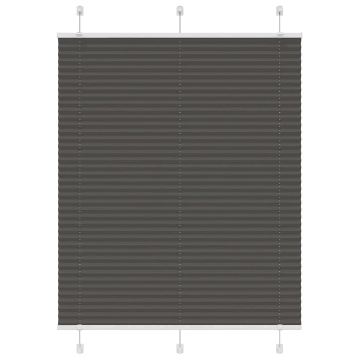 Jaluzea plisată negru 110x150 cm Lățime țesătură 109,4 cm WALTI