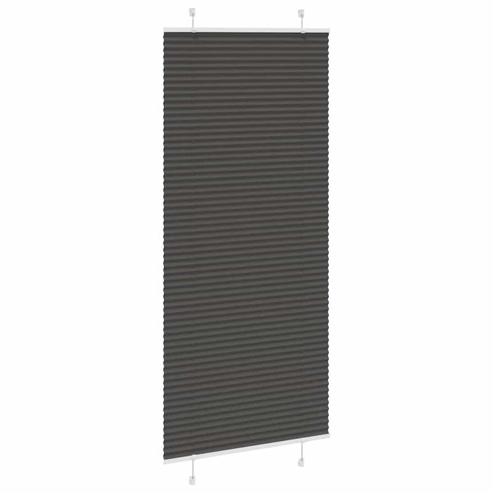 Jaluzea plisată negru 100x200cm Lățime țesătură 99,4cm poliester - WALTI WALTI