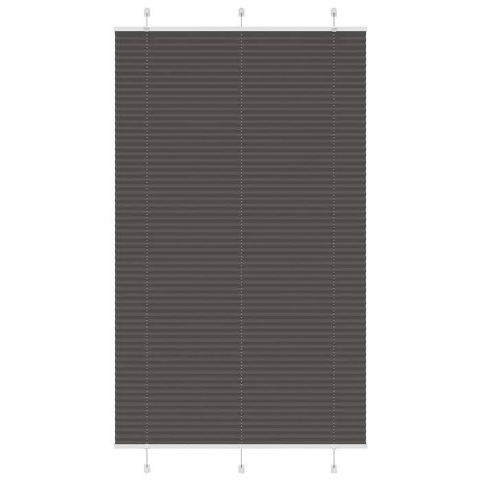 Jaluzea plisată negru 115x200 cm Lățime țesătură 114,4 cm WALTI