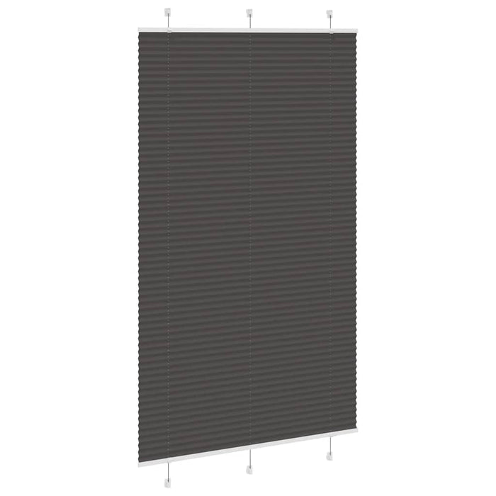 Jaluzea plisată negru 115x200 cm Lățime țesătură 114,4 cm WALTI
