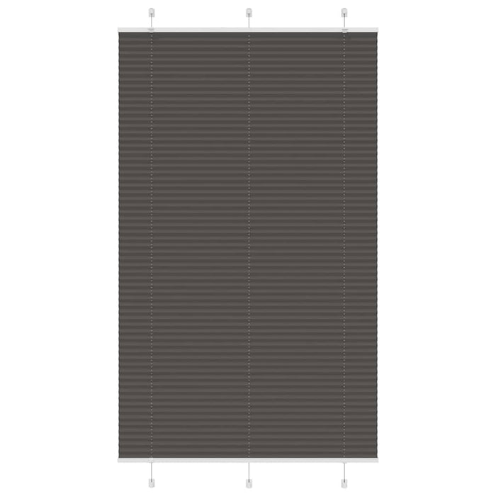 Jaluzea plisată negru 120x200 cm Lățime țesătură 119,4 cm WALTI