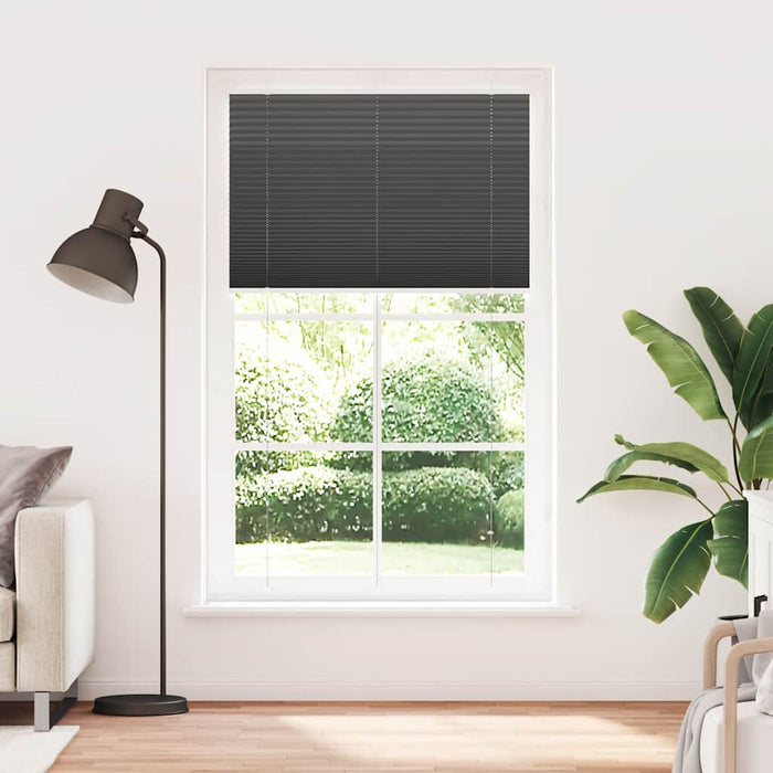 Jaluzea plisată negru 120x200 cm Lățime țesătură 119,4 cm WALTI