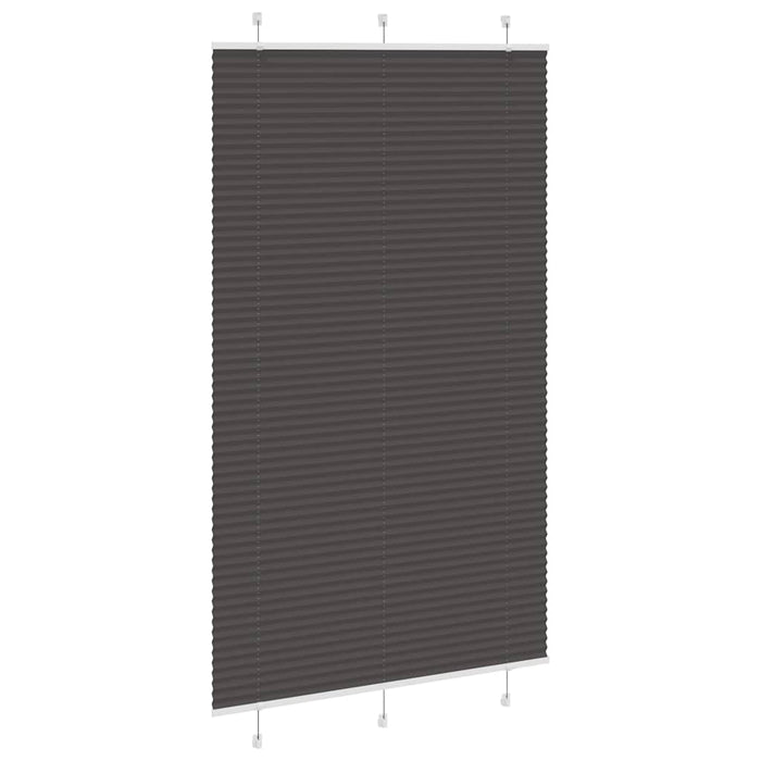 Jaluzea plisată negru 120x200 cm Lățime țesătură 119,4 cm WALTI