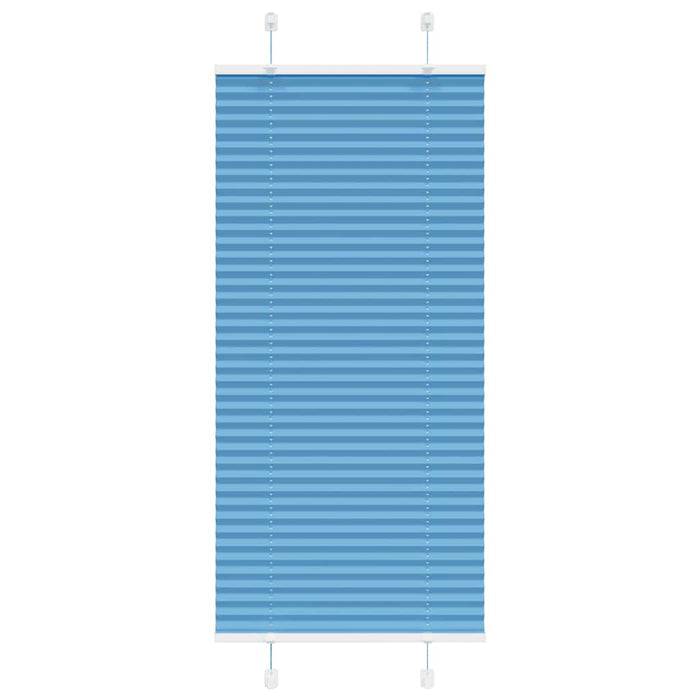 Jaluză plisată albastru 60x100 cm Lățime țesătură 59,4 cm WALTI