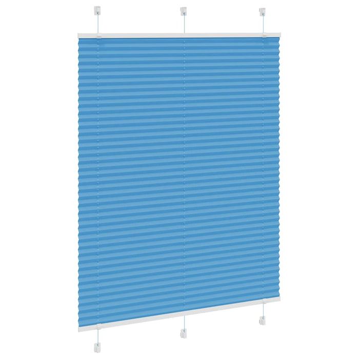 Jaluzea plisată albastru 105x100 cm Lățime țesătură 104,4 cm WALTI