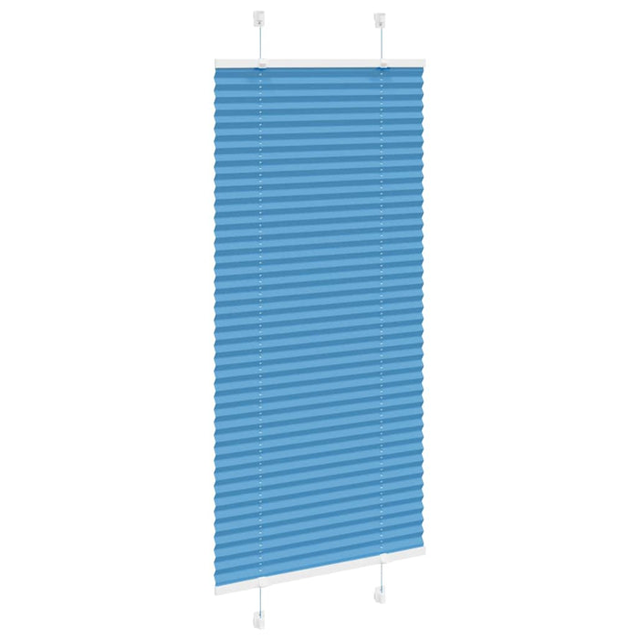 Jaluzea plisată Albastru 55x150 cm Lățime țesătură 54,4 cm WALTI