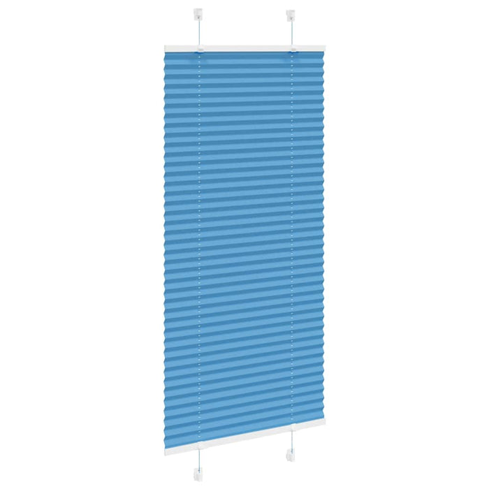 Jaluzea plisată Albastru 60x150 cm Lățime țesătură 59,4 cm WALTI