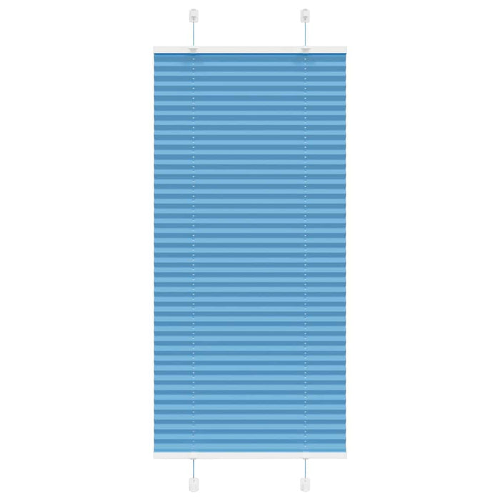 Jaluzea plisată Albastru 65x150 cm Lățime țesătură 64,4 cm WALTI