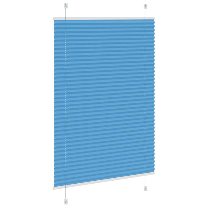 Jaluzea plisată Albastru 85x150 cm Lățime țesătură 84,4 cm WALTI