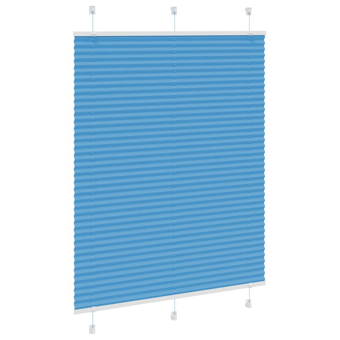 Jaluzea plisată Albastru 110x150 cm Lățime țesătură 109,4 cm WALTI