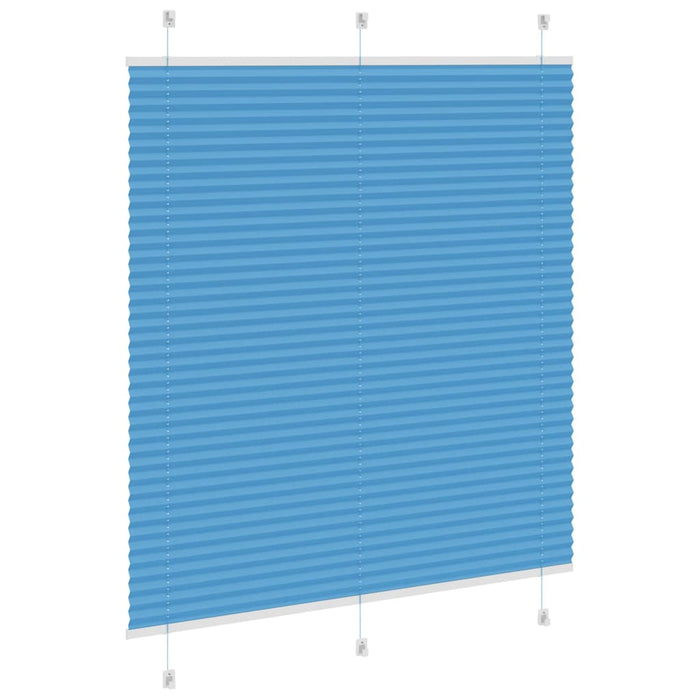 Jaluzea plisată Albastru 115x150 cm Lățime țesătură 114,4 cm WALTI