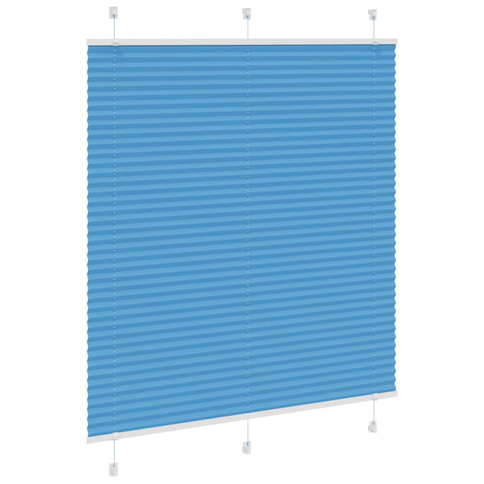 Jaluzea plisată Albastru 120x150 cm Lățime țesătură 119,4 cm WALTI